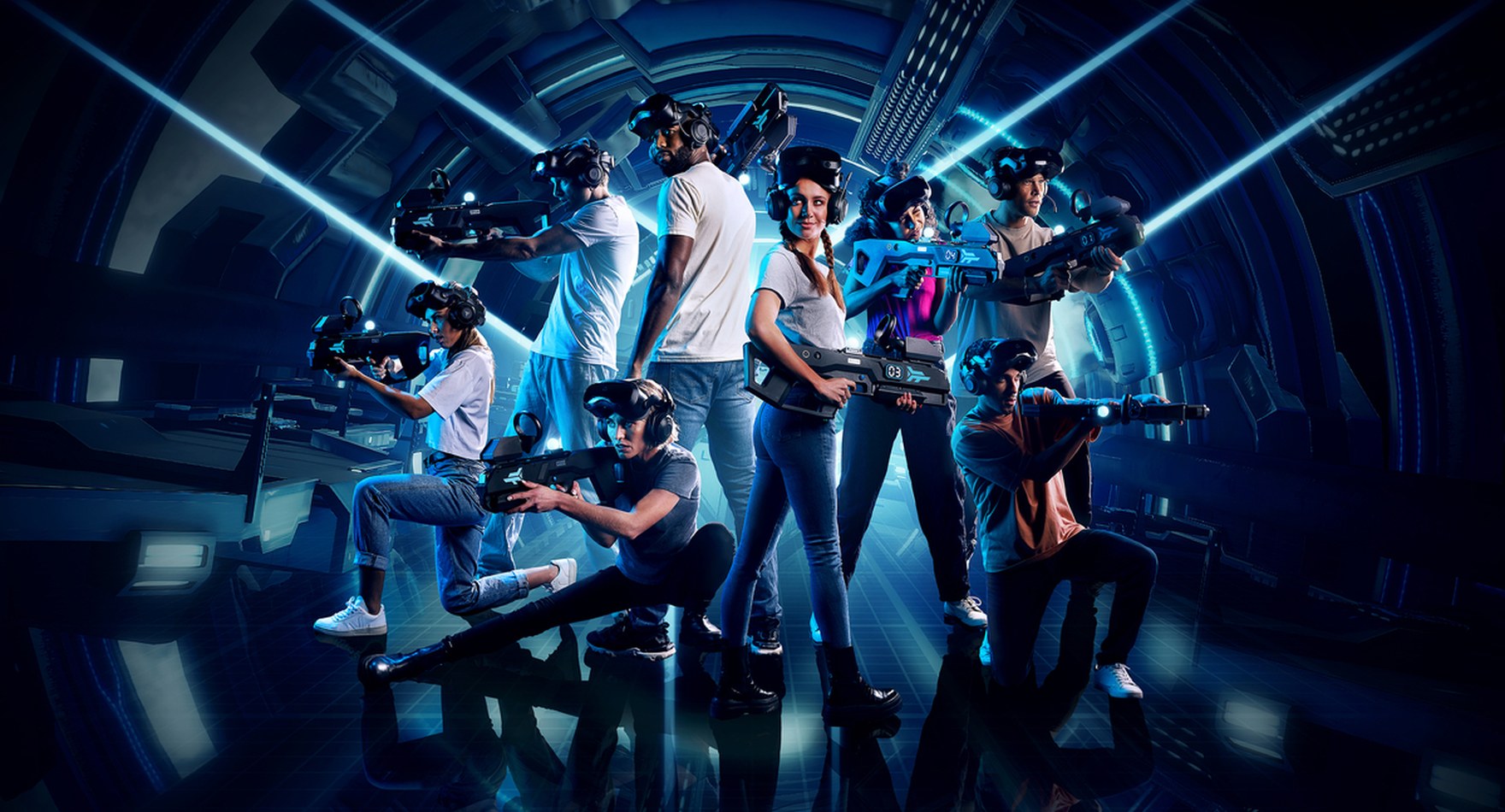 Free-roam VR action at Zero Latency VR South Austin